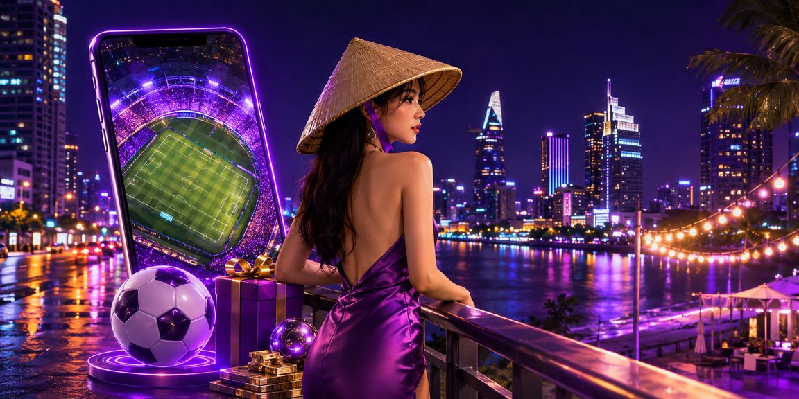 Người dùng tại TP.HCM theo dõi trận bóng đá và đặt cược thể thao trên kl88
